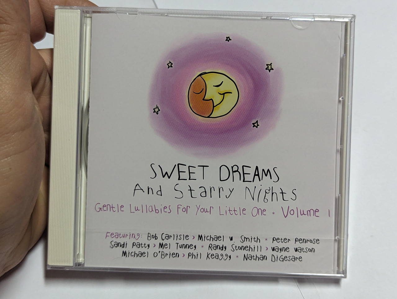https://cdn10.bigcommerce.com/s-62bdpkt7pb/products/0/images/304243/Sweet_Dreams_And_Starry_Nights_-_Gentle_Lullabies_For_Your_Little_One_Volume_1_Featuring_Bob_Carlisle_Michael_W._Smith_Peter_Penrose_Sandi_Patty_Mel_Tunney_Randy_Stonehill_Wayne_Watson_1__11068.1697605695.1280.1280.jpg?c=2&_gl=1*15z8fm4*_ga*MjA2NTIxMjE2MC4xNTkwNTEyNTMy*_ga_WS2VZYPC6G*MTY5NzYwMzUxNC4xMTA3LjEuMTY5NzYwNTU1MS42MC4wLjA.