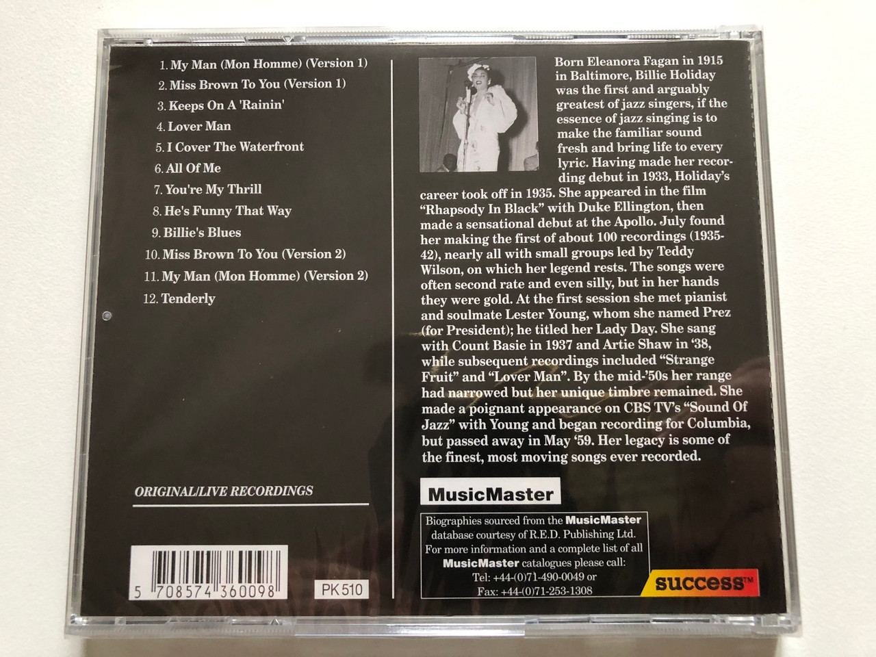https://cdn10.bigcommerce.com/s-62bdpkt7pb/products/0/images/311274/Billie_Holiday_My_Man_Biographical_details_on_the_back_Success_Audio_CD_16009CD_2__81029.1699547633.1280.1280.JPG?c=2