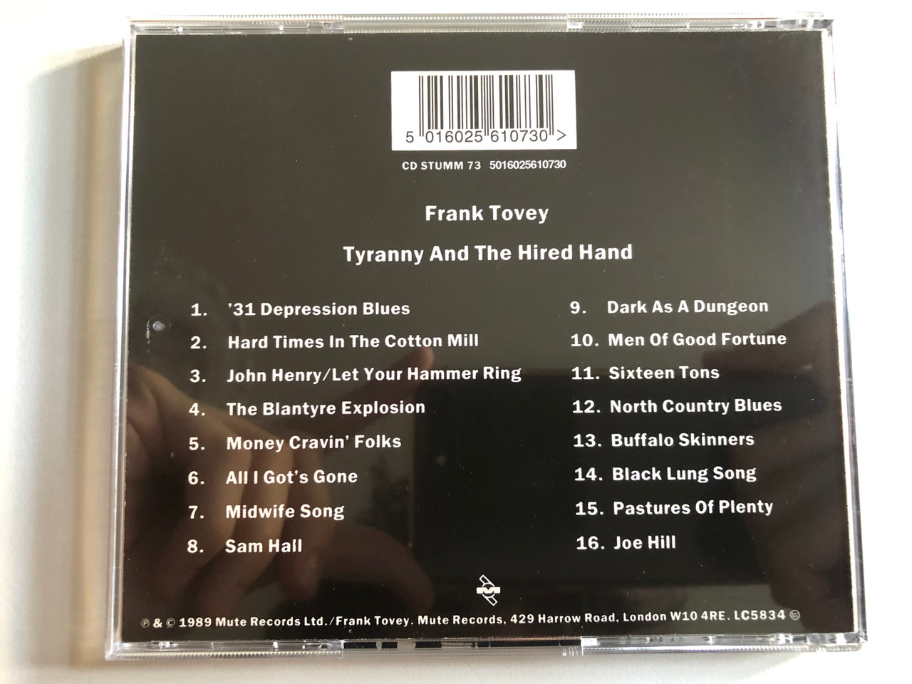 https://cdn10.bigcommerce.com/s-62bdpkt7pb/products/0/images/313836/Frank_Tovey_Tyranny_And_The_Hired_Hand_Mute_Audio_CD_1989_CD_STUMM_73_2__99139.1701069613.1280.1280.JPG?c=2