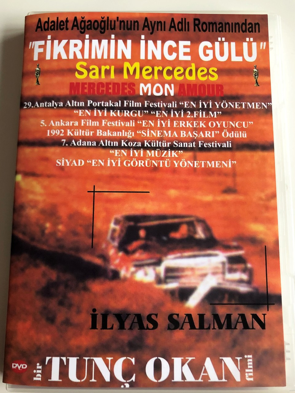 Sari Mercedes Dvd 1993 Yellow Mercedes Directed By Tunc Okan Starring Ilyas Salman Valeria Lemoine Mickey Sebastian Serra Yilmaz Based On The Novel Fikrimin Ince Gulu By Adalet Agaoglu Bibleinmylanguage