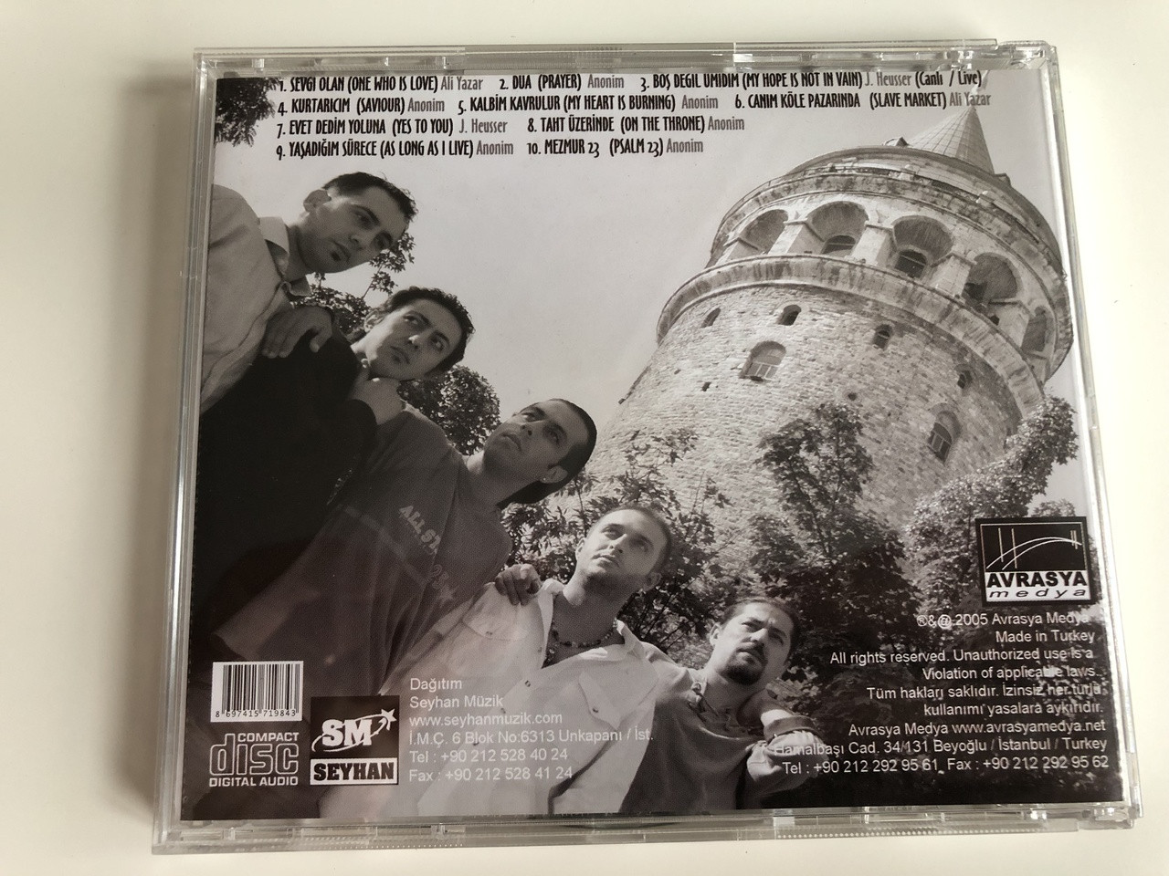 Yasadigim Surece Enstrumantal As Long As I Live Instrumental Turkish Christian Music Audio Cd 07 Bibleinmylanguage