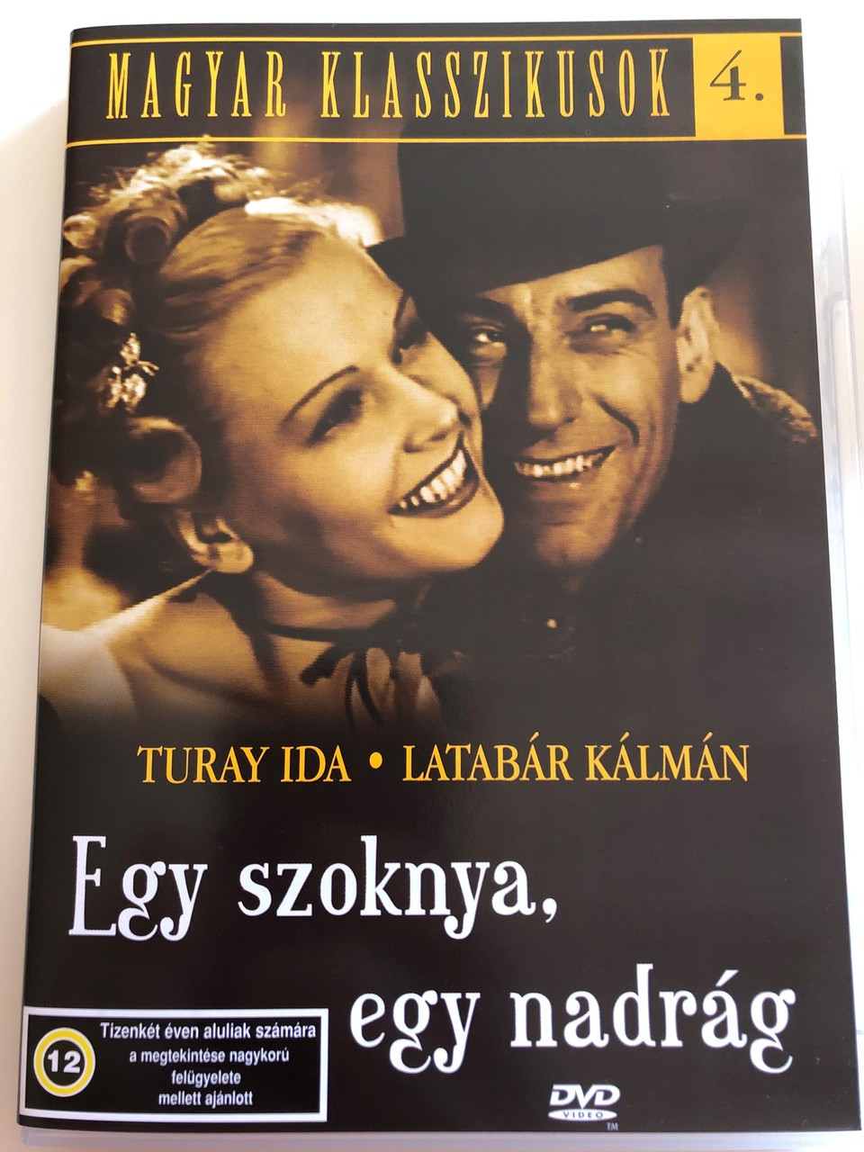 Egy Szoknya, egy nadrág DVD One skirt, one trouser / Directed by Hamza D.  Ákos / Starring: Turay Ida, Latabár Kálmán / Hungarian Classics 4 - Bible  in My Language