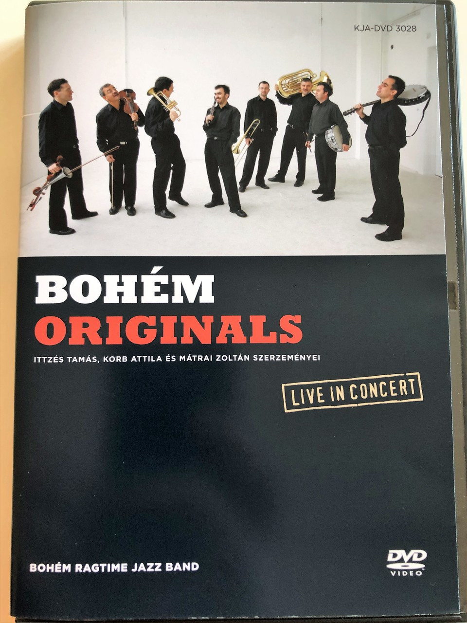 Bohém Originals DVD 2013 Bohém Ragtime Jazz Band Live in Concert / Ittzés  Tamás, Korb Attila, Mátrai Zoltán - bibleinmylanguage