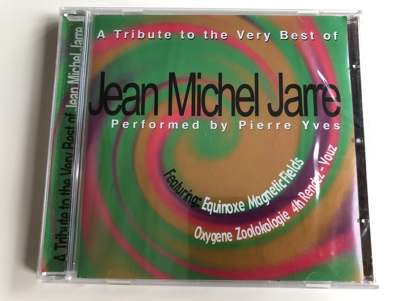 A TRIBUTE TO THE VERY BEST OF JEAN MICHEL JARRE - PERFORMED BY PIERRE YVES  / Featuring: Equinoxe Magnetic Fields, Oxygene Zoolokolie 4th Rendez - Vouz  / AUDIO CD 2001 - bibleinmylanguage