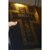 NAGY Magyar KÉPES BIBLIA / Hungarian Huge Pictorial Bible / Bonded Leather