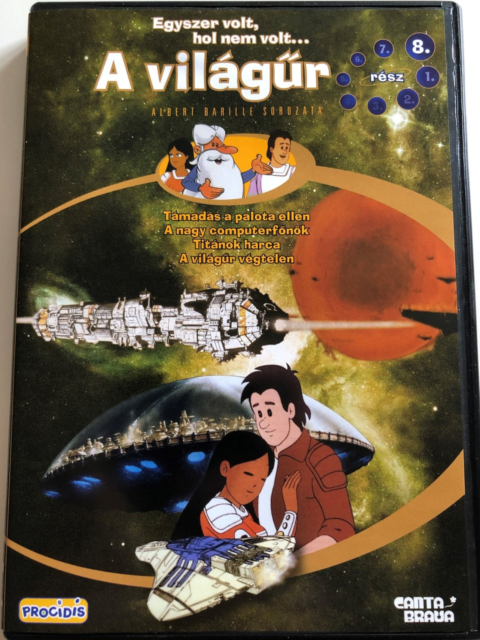 Il était une fois... l'espace DVD 1982 Egyszer volt, hol nem volt... A  világűr (Once upon a time... Space) / Directed by Albert Barillé / 8. rész  / Part 8. / Episodes 23-26 / Educational animated series - bibleinmylanguage