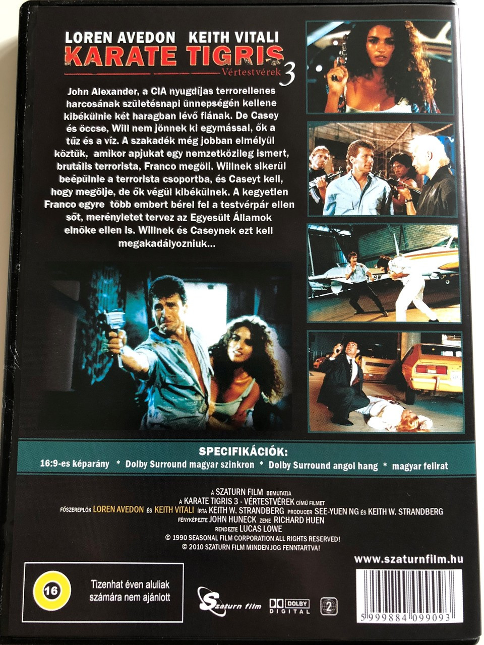 No Retreat No Surrender 3 Blood Brothers Dvd 1990 Karate Tigris