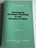  Developing Christian Theology In The Context Of Islam - English Edition - By Christine Amjad-Ali (B5-NZG2-0HRR)