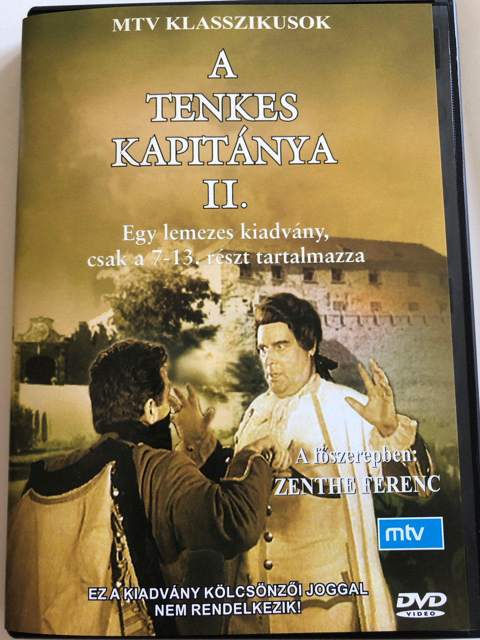 A Tenkes Kapitanya Ii Dvd 1963 Directed By Fejer Tamas Starring Zenthe Ferenc Ungvary Laszlo Krencsey Marianne Szabo Gyula Pecsi Ildiko Vajda Marta Hungarian Classic Tv Series Episodes 7 13 Bibleinmylanguage