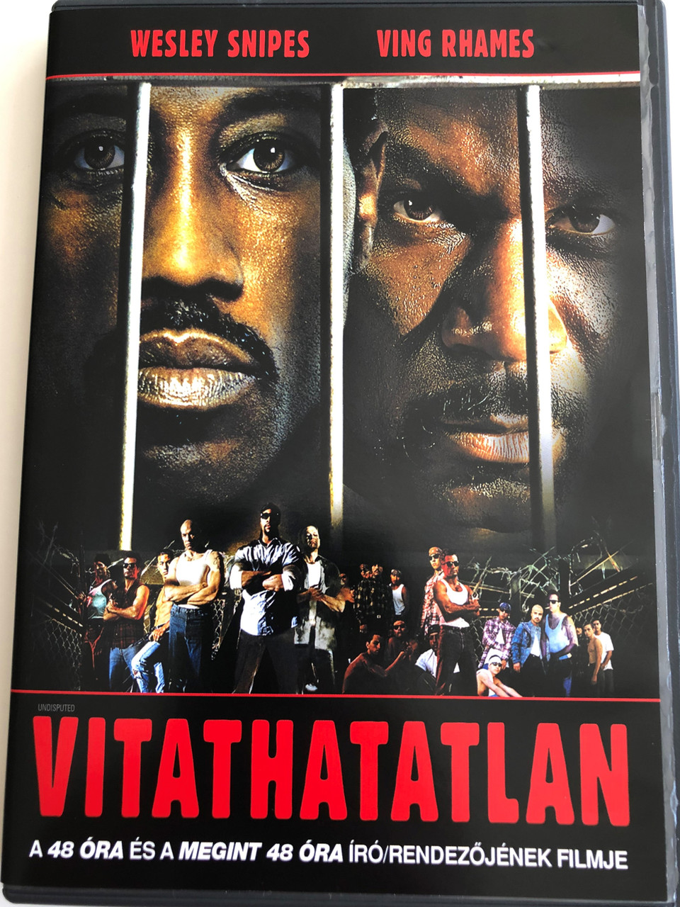 Undisputed DVD 2002 Vitathatatlan / Directed by Walter Hill / Starring:  Wesley Snipes, Ving Rhames / From the director of 48 hours & Another 48  hours - bibleinmylanguage