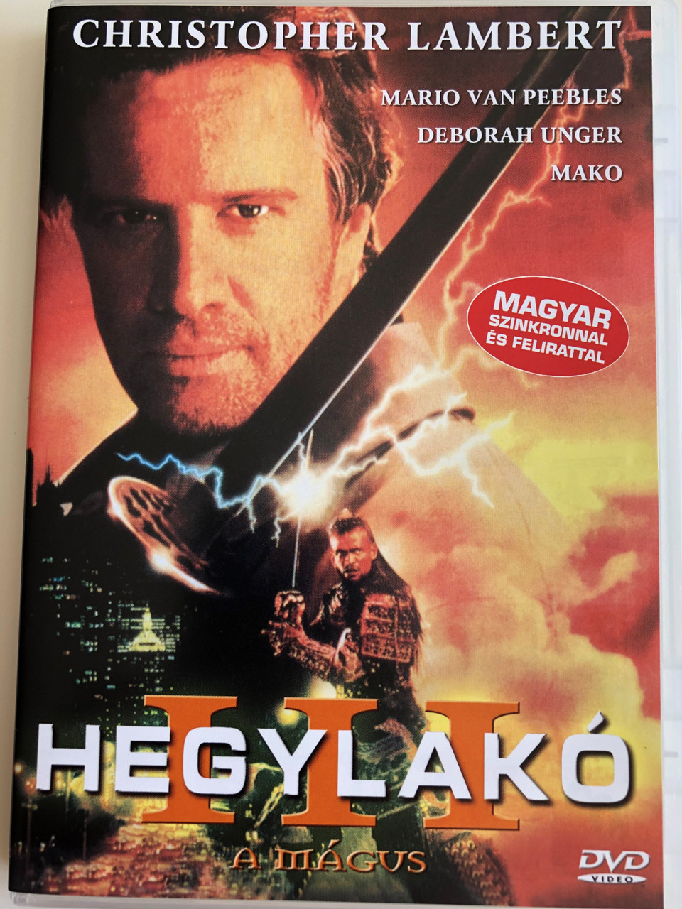 Highlander Iii The Sorcerer Dvd 1994 Hegylako 3 A Magus Directed By Andrew Morahan Starring Christopher Lambert Mario Van Peebles Deborah Unger Hungarian Voiceover And Subtitles Bibleinmylanguage