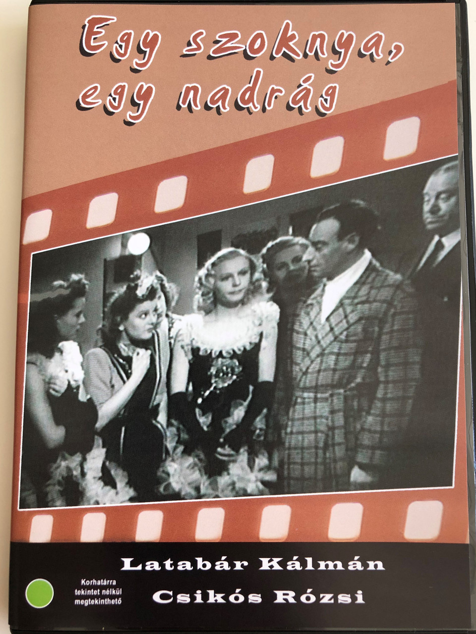 Egy Szoknya, egy nadrág DVD 1943 One skirt, one trouser / Hungarian Classic  / Directed by Hamza Ákos / Starring: Latabár Kálmán, Csikós Rózsi -  bibleinmylanguage