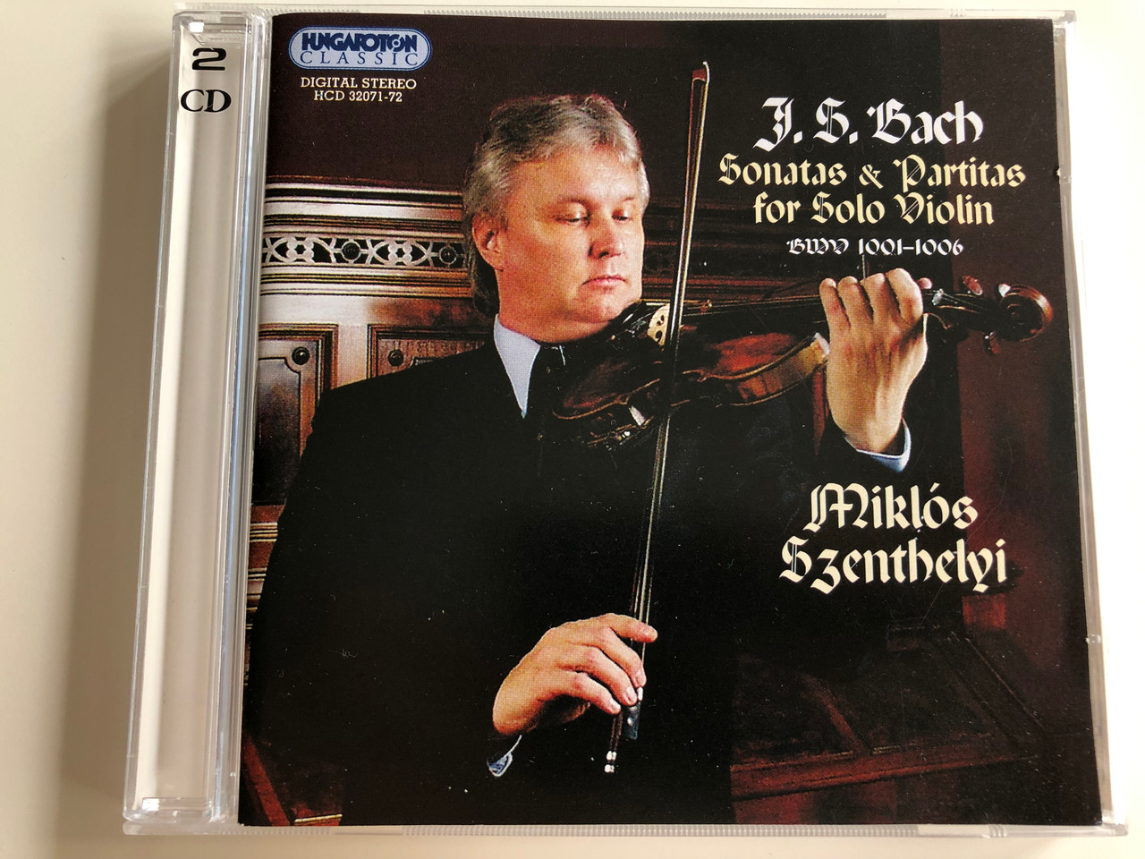 J. S. Bach - Sonatas & Partitas for Solo Violin BWV 1001-1006 / Miklós