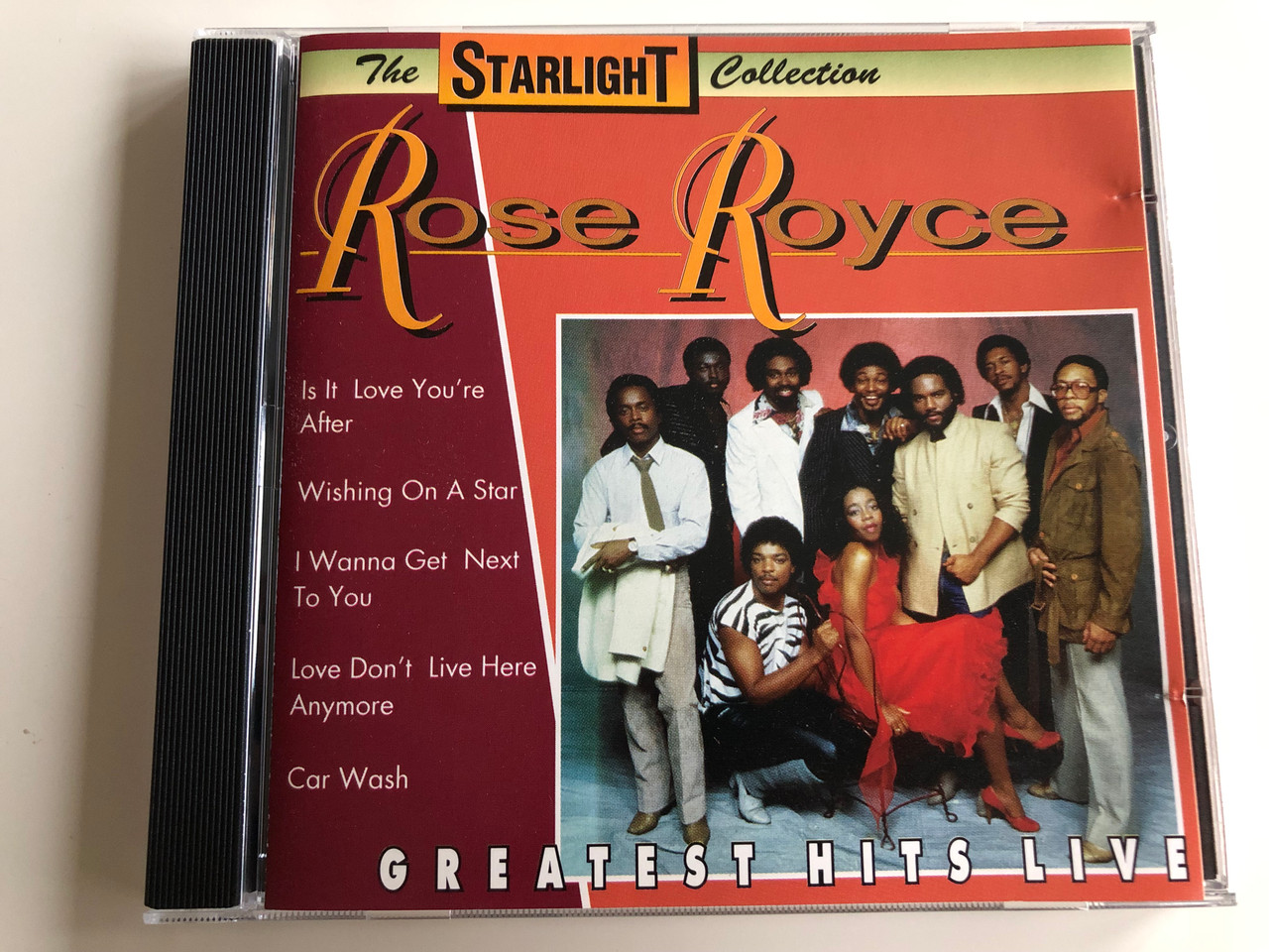 Rose Royce Greatest Hits Live / Audio CD 1994 / Is It Love You're After,  Wishing on
