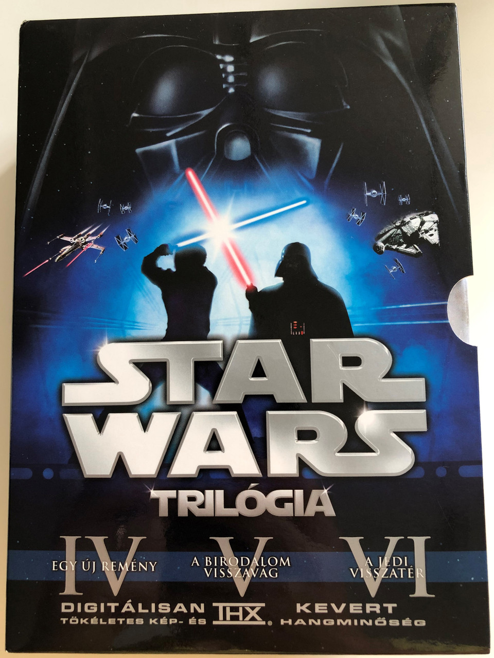 Star Wars Trilogy Dvd Set 04 Episode Iv A New Hope V The Empire Strikes Back Vi Return Of The Jedi Star Wars Trilogia Iv Egy Uj Remeny V A Birodalom