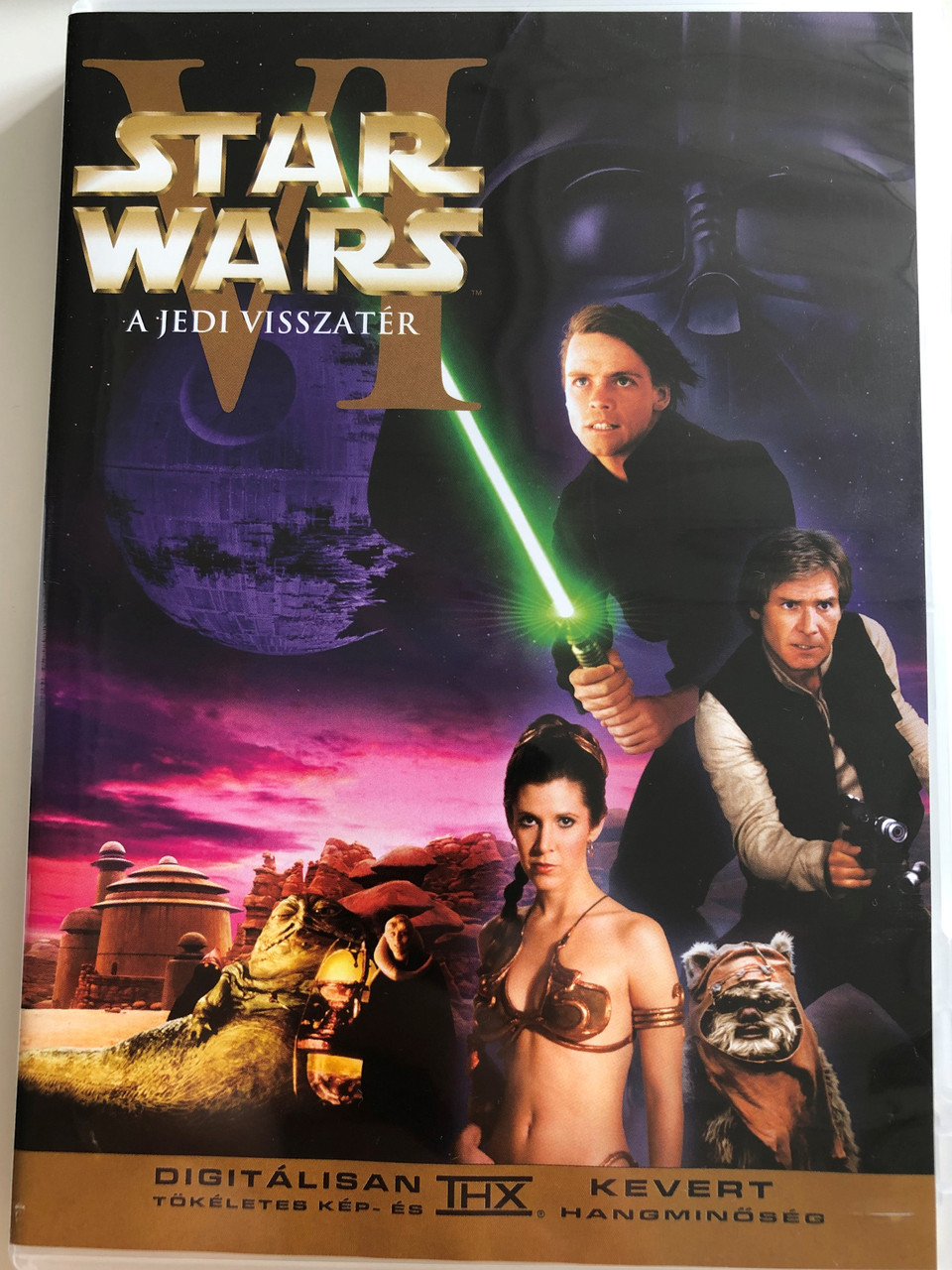 Star Wars Episode VI Return of the Jedi DVD 1983 Star Wars VI A Jedi  visszatér /