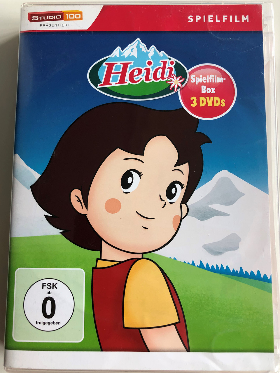Heidi Cartoon DVD Set 1975 アルプスの少女ハイジ / Directed by Isao Takahata / Heidi  in den Bergen, Heidi gecht nach Frankfurt, Heidi zurück in den Bergen /  Kinderfilm / 3 DVD - bibleinmylanguage