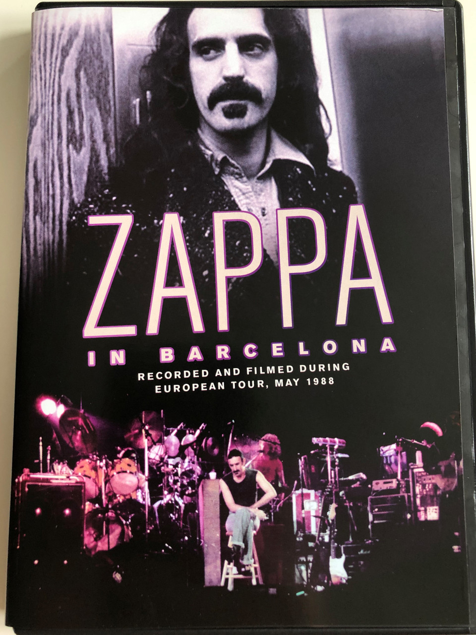 Zappa in Barcelona DVD 2007 / Recorded and Filmed During European Tour, May  1988 / Sharleena, Black Napkins, Any Kind of Pain, Sofa, Love of My Life /  Masterplan - bibleinmylanguage