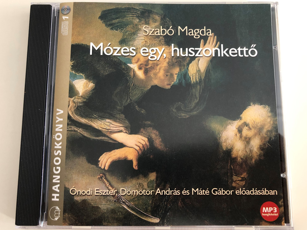 Mózes egy, huszonkettő by Szabó Magda / Hungarian Audio Book / MP3 CD /  Read by Ónodi Eszter, Dömötör András and Máté Gábor / Kossuth - Mojzer -  bibleinmylanguage