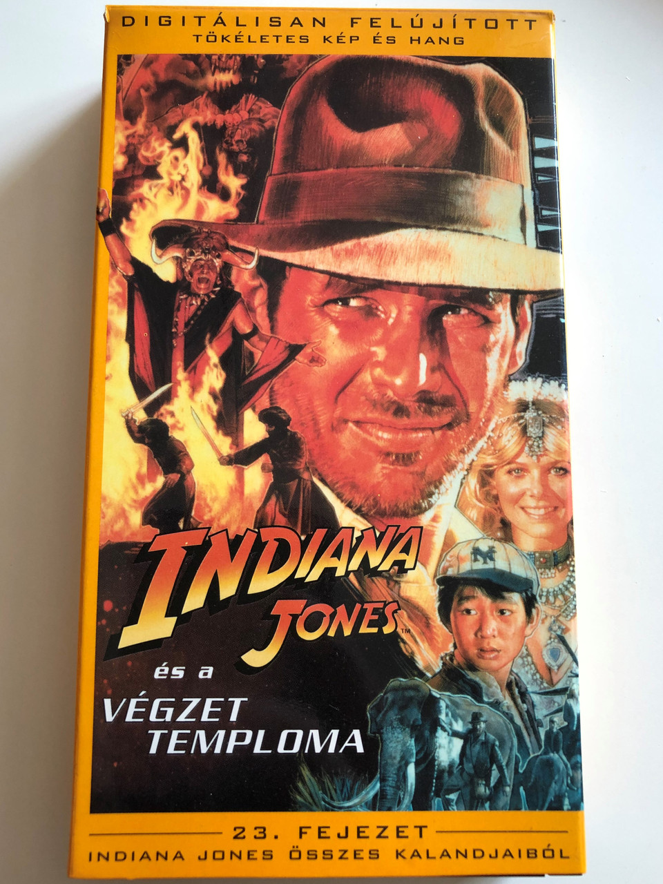 Indiana Jones And The Temple Of Doom Vhs 1984 Indiana Jones Es A Vegzet Temploma Directed By Steven Spielberg Starring Harrison Ford Cate Capshaw Amrish Puri Jonathan Ke Quan Bibleinmylanguage