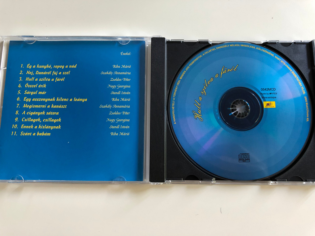 Mcd Mulatos Hull A Szilva A Farol Magyar Nepdalok Modern Mulatos Kontosben Audio Cd 2006 Musicdome 0542mcd Hungarian Folk Party Songs In Modern Style Bibleinmylanguage