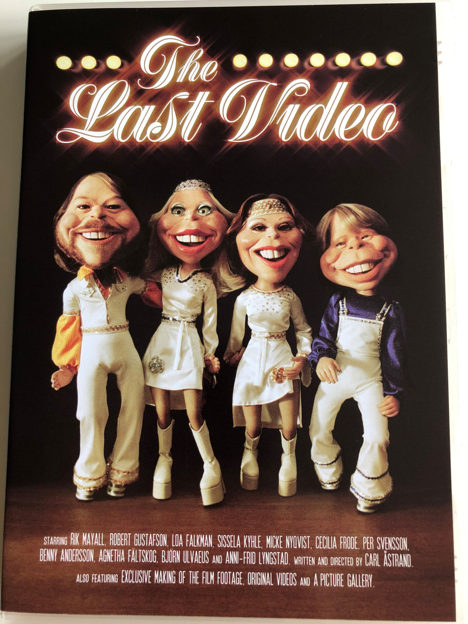 ABBA - The Last Video DVD 2004 / A smallscale comeback in The Last Video! /  Directed by Carl Astrand / Starring: Rik Mayall, Robert Gustafson, Loa  Falkman, Sissela Kyhle, Micke Nyqvist, Cecilia Frode - bibleinmylanguage