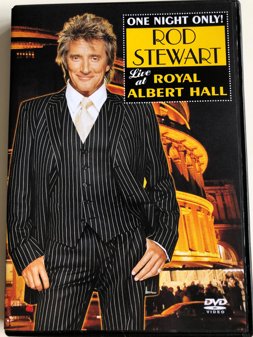 Rod Stewart - Live at Royal Albert Hall DVD 2004 / One Night only! / BMG -  BBC - bibleinmylanguage