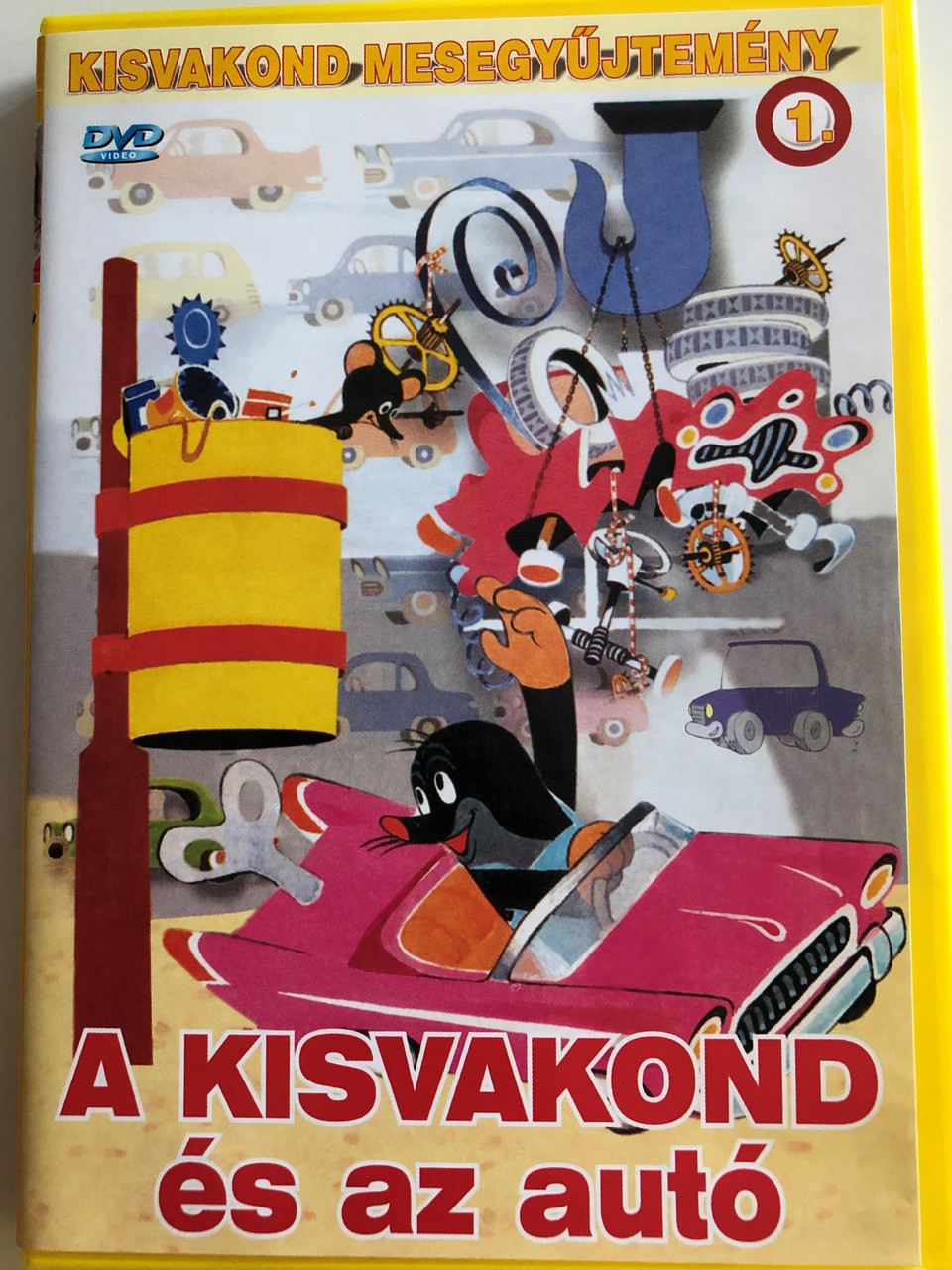 Krtek (Little Mole) and the Car Series 1. DVD 2000 Kisvakond és az autó -  Kisvakond mesegyűjtemény 1. / 9 episodes on disc / Classic Czech Cartoon /  Created by Zdeněk Miler - Bible in My Language