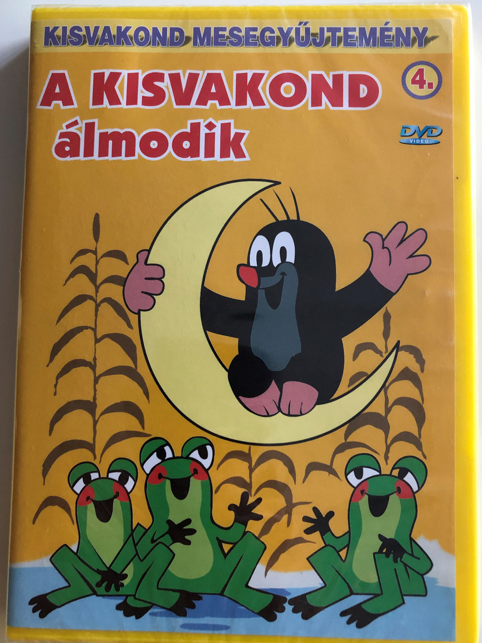 Krtek (Little Mole) is dreaming Series 4. DVD 2000 Kisvakond álmodik -  Kisvakond mesegyűjtemény 4. / 5 episodes on disc / Classic Czech Cartoon /  Created by Zdeněk Miler - bibleinmylanguage