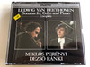 Ludwig van Beethoven - Sonatas for Cello and Piano - Complete / Miklós Perényi cello, Dezső Ránki piano / Hungaroton Audio CD 1979 / HCD 11928-29-2 / 2 CD (HCD11928-29-2)