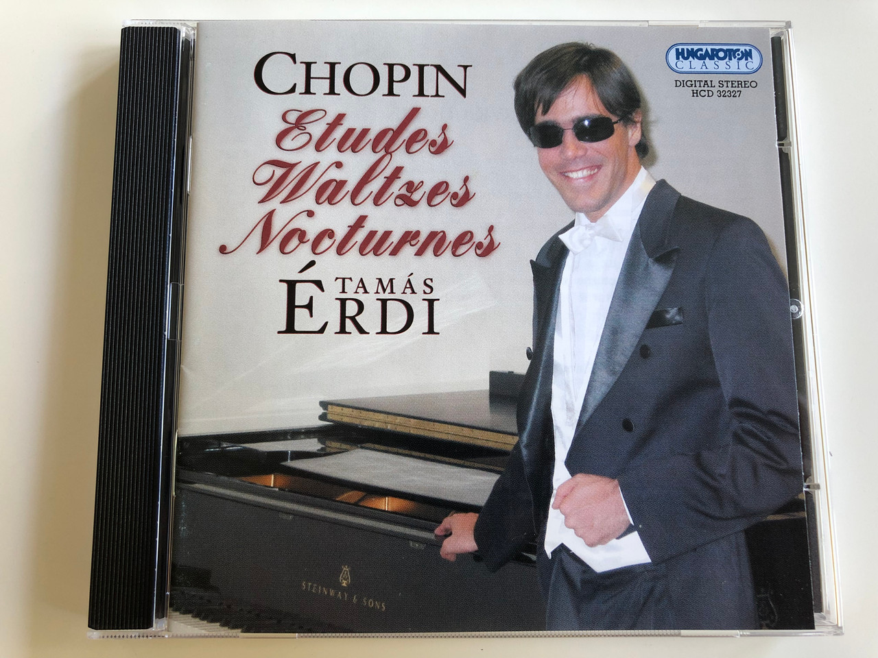 Chopin - Etudes, Waltzes, Nocturnes / Tamás Érdi piano / Hungaroton Classic  Audio CD 2004 / HCD 32327 - bibleinmylanguage