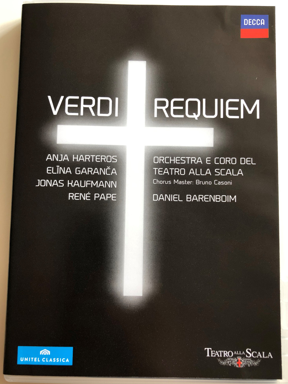 Verdi Requiem Dvd 13 Orchestra E Coro Del Teatro Alla Scala Chorus Master Bruno Casoni Daniel Barenboim Anja Harteros Elina Garanca Jonas Kaufmann Rene Pape Decca Bibleinmylanguage