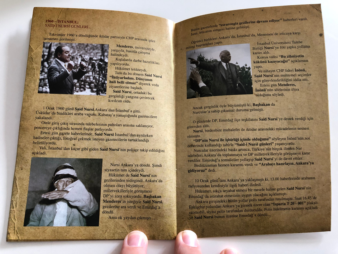 Yolcu Bediuzzaman Said Nursi Dvd 1994 Passenger Directed By Yusuf Kenan Beysulen With Turskih Language Historical Booklet About Said Nursi The Scholar S Life Bibleinmylanguage