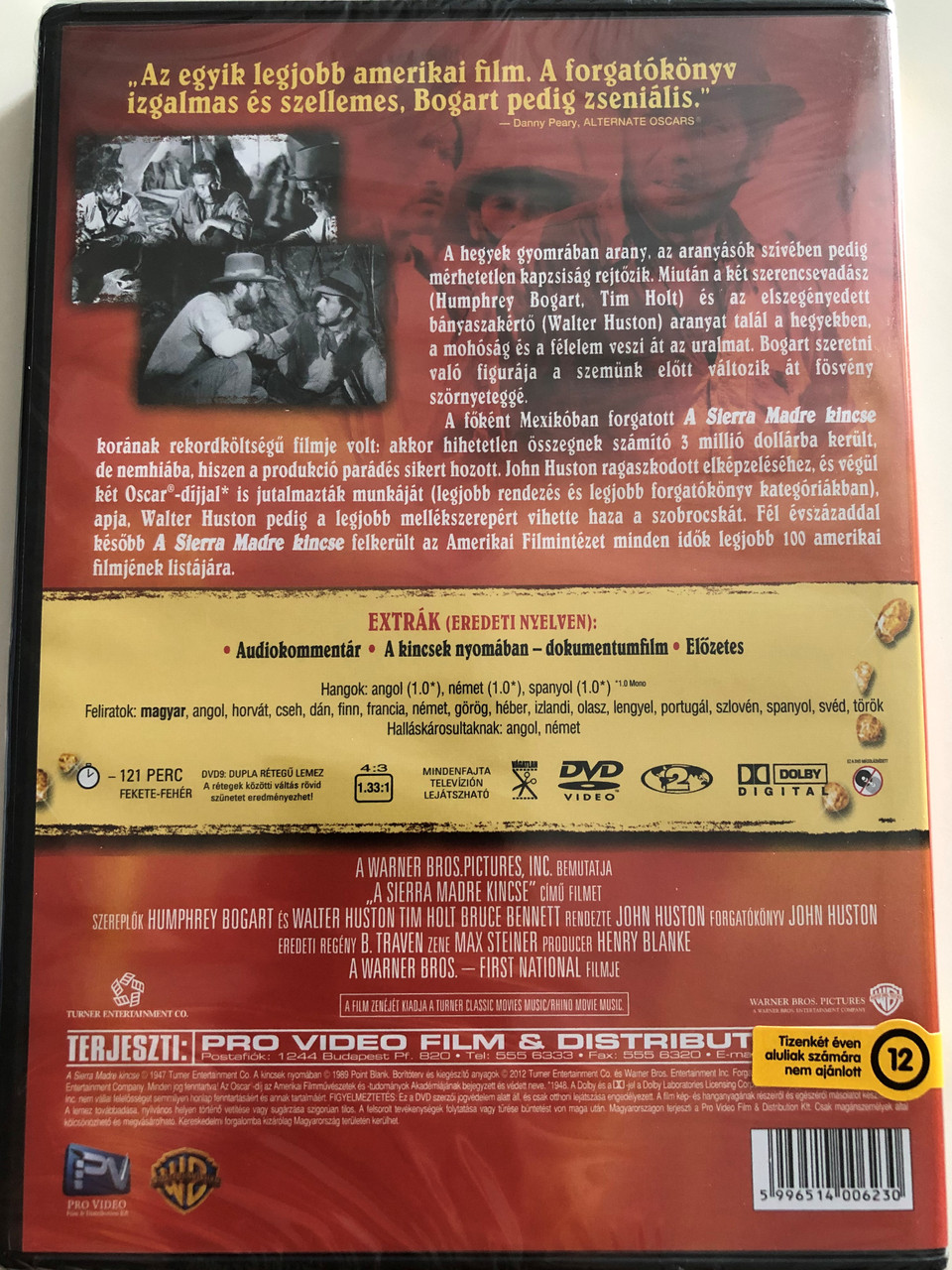 The Treasure Of The Sierra Madre Dvd 1947 A Sierra Madre Kincse Directed By John Huston Starring Humphrey Bogart Walter Huston Tim Holt Bruce Bennett Bogart Classic Bibleinmylanguage