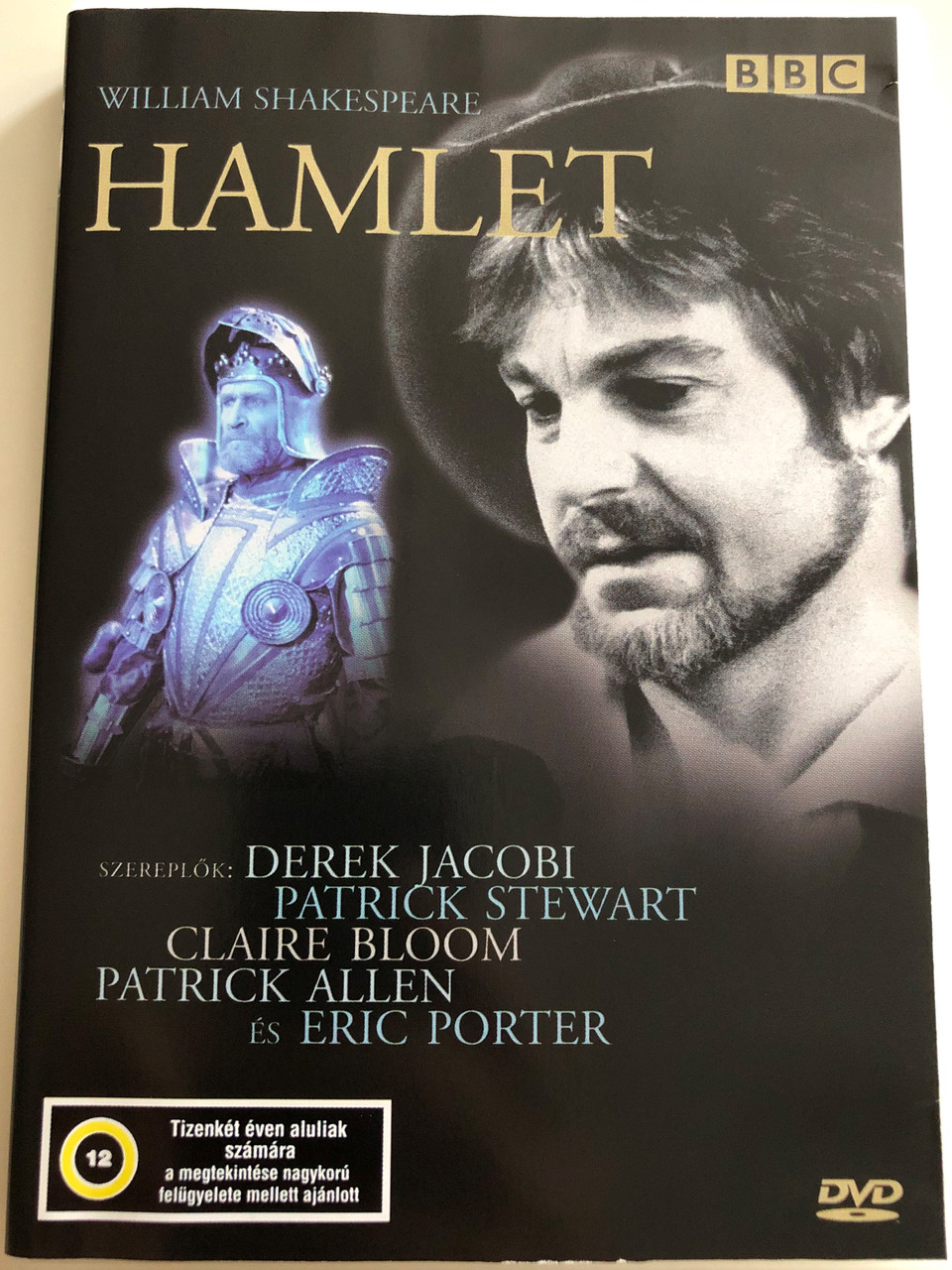 William Shakespeare - Hamlet DVD 1980 / BBC Theatre Play / Directed by  Rodney Bennett / Cast: Derek Jacobi - Hamlet, Claire Bloom - Gertrude,  Patrick Stewart - Claudius, Lalla Ward - Ophelia - Bible in My Language