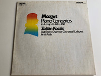 Mozart - Piano Concertos in A Major K.414 & 488/ Zoltan Kocsis - Liszt Ferenc Chamber Orchestra, Budapest/ Janos Rolla/ Hungaroton/ LP, STEREO/ SLPD 12472
