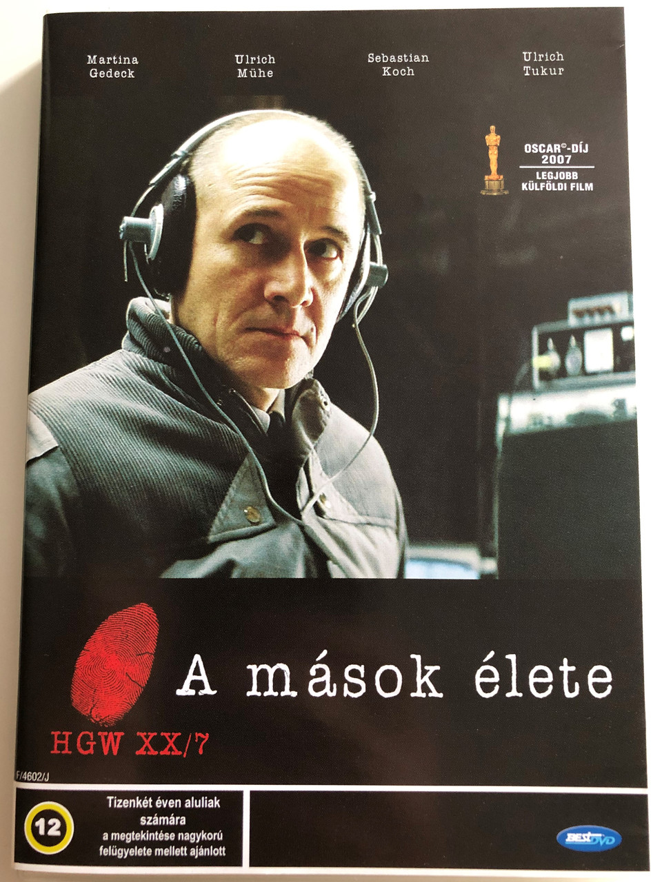Das leben der Anderen DVD 2006 A mások élete (The lives of others) / Directed by Florian Henckel ...