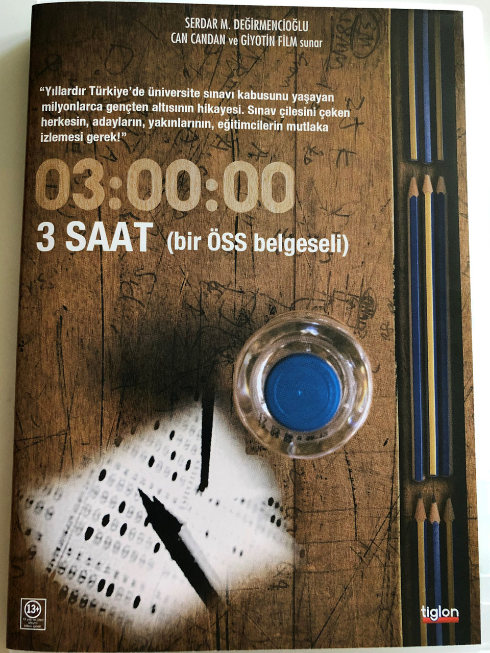 3 saat 3 hours bir oss belgeseli dvd 2010 directed by can candan turkish documentary about university hardships