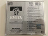 Evita - Excerpts from the Original London Cast Recording / Music: Andrew Lloyd Webber, Lyrics: Tim Rice / David Essex, Elaine Paige, Joss Ackland / Directed by Harold Prince / Audio CD 1978 / BMG Ariola MCD 03527 (5011781352726)