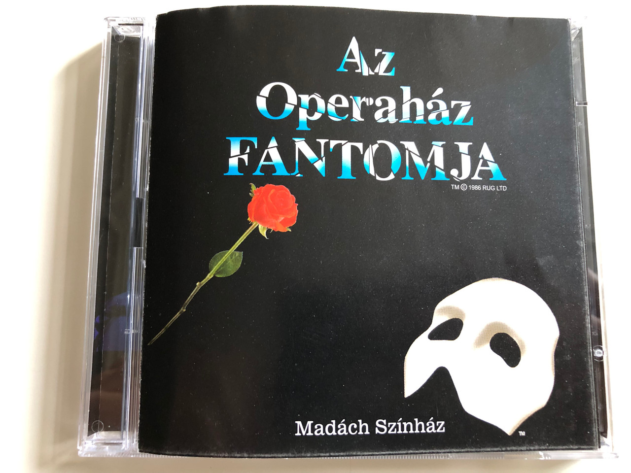 Az Operahaz Fantomja Madach Szinhaz Andrew Lloyd Webber The Phantom Of The Opera Charles Hart Directed By Szirtes Tamas 2x Audio Cd 2003 With Libretto Booklet Karmester Kocsak Tibor Bibleinmylanguage