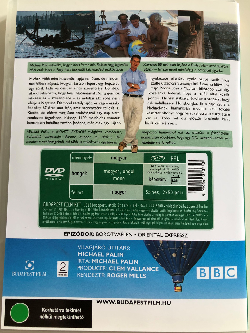 Michael Palin Around The World In 80 Days Part 2 Dvd 1989 80 Nap Alatt A Fold Korul Michael Palinnel Directed By Roger Mills Bbc Episodes A Close Shave Oriental Express Bibleinmylanguage