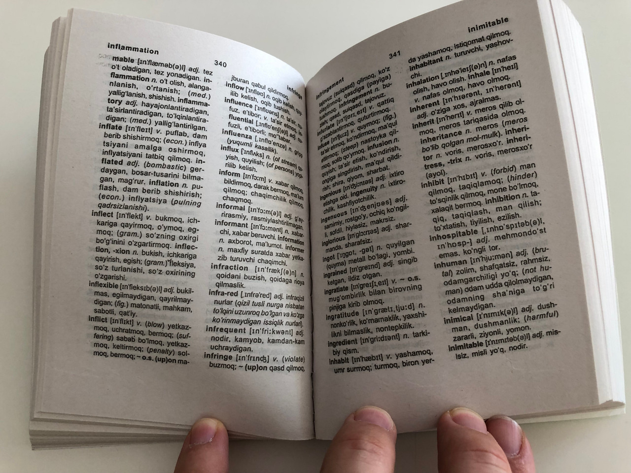 English Uzbek Dictionary Inglizcha O Zbekcha Lug At 35000 Dan Ziyod So Z Va Iboralar More Thean 35000 Words And Phrases Oksford Uslubida Paperback 2018 Bibleinmylanguage