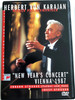 Herbert Von Karajan - New Year's Eve Concert DVD 1987 / Wiener Philharmoniker / Directed by Gunter Hermanns / Johann Strauss (Father and Son), Josef Strauss / SVD 45985 (5099704598598)