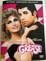 Grease DVD 1978 Pomádé / 40 éves jubileumi változat / Directed by: Randal Kleiser / Starring: John Travolta, Olivia Newton-John / 40th anniversary edition (8590548615863)