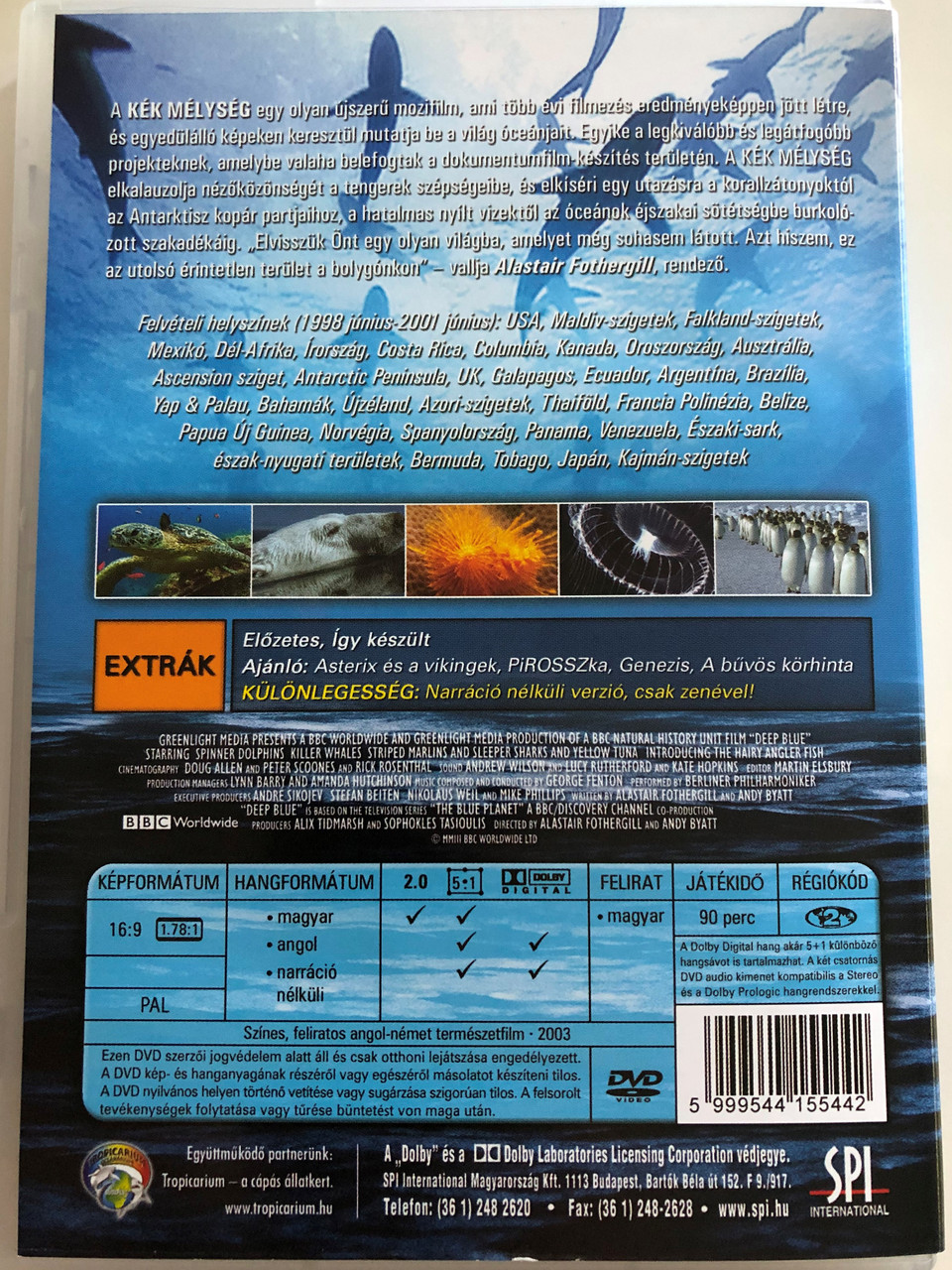 Deep Blue Dvd 2003 Kek Melyseg Az Oceanok Termeszetrajza Directed By Andy Blatt Alastair Fothergill Based On Tv Series The Blue Planet Bibleinmylanguage