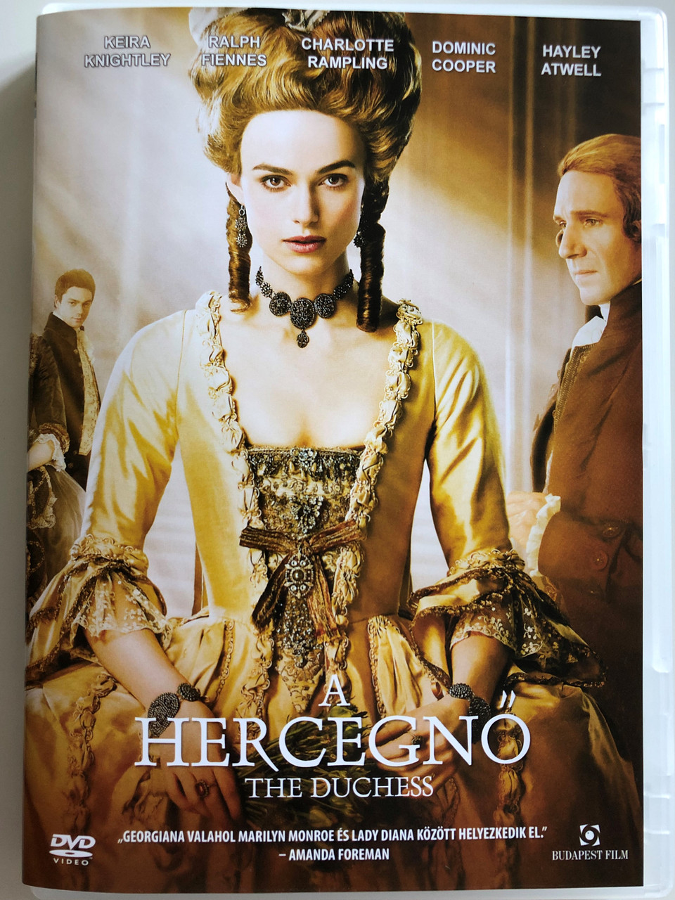 The Duchess DVD 2008 A Hercegnő / Directed by Saul Dibb / Starring: Keira  Knightley, Ralph Fiennes, Charlotte Rampling, Dominic Cooper -  bibleinmylanguage