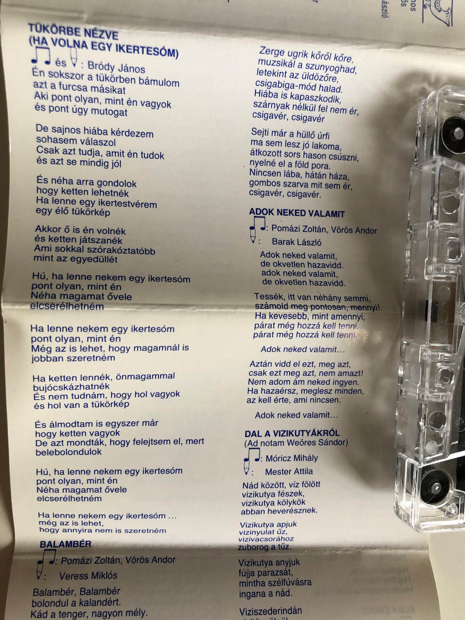 Halasz Judit A Fiam A Lanyom Emi Quint Cassette Stereo Qui 406061 Bibleinmylanguage