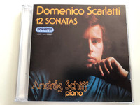 Domenico Scarlatti - 12 Sonatas / András Schiff piano / Hungaroton Classic Audio CD 1994 / HCD11806 (5991811180621)