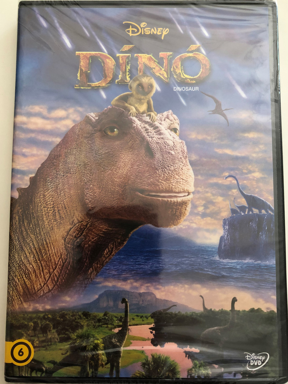 Dinosaur DVD 2000 Dínó / Directed by Ralph Zondag, Eric Leighton /  Starring: D. B. Sweeney, Alfre Woodard, Ossie Davis, Max Casella, Hayden  Panettiere - Bible in My Language