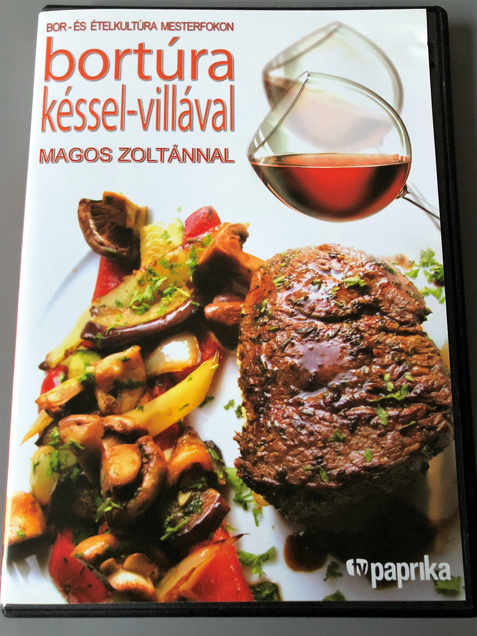 Bortúra késsel-villával - Magos Zoltánnal DVD / Bor- és Ételkultúra  Mesterfokon / Recipes, Wine and cooking in Hungary / TV Paprika -  bibleinmylanguage